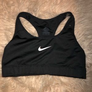 Nike Black Sports Bra Small